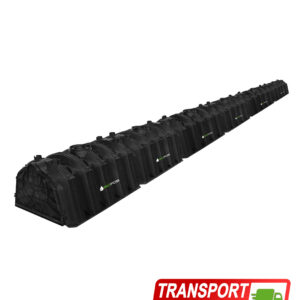 Sistem de dren cu 6 tuneluri de percolare