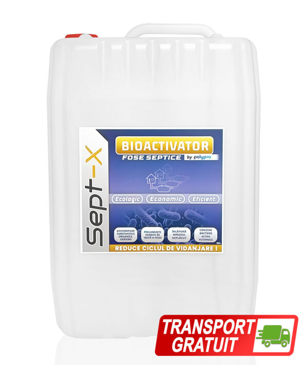 sept-X-20L bioactivator fosa septica de 20L de la SEPT-X cu trasnport gratuit